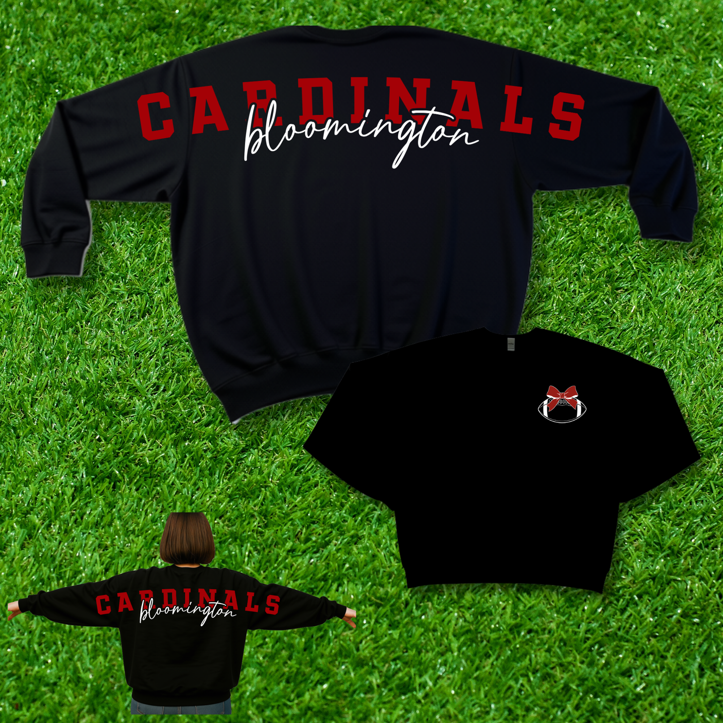 Big Cardinals Crewneck