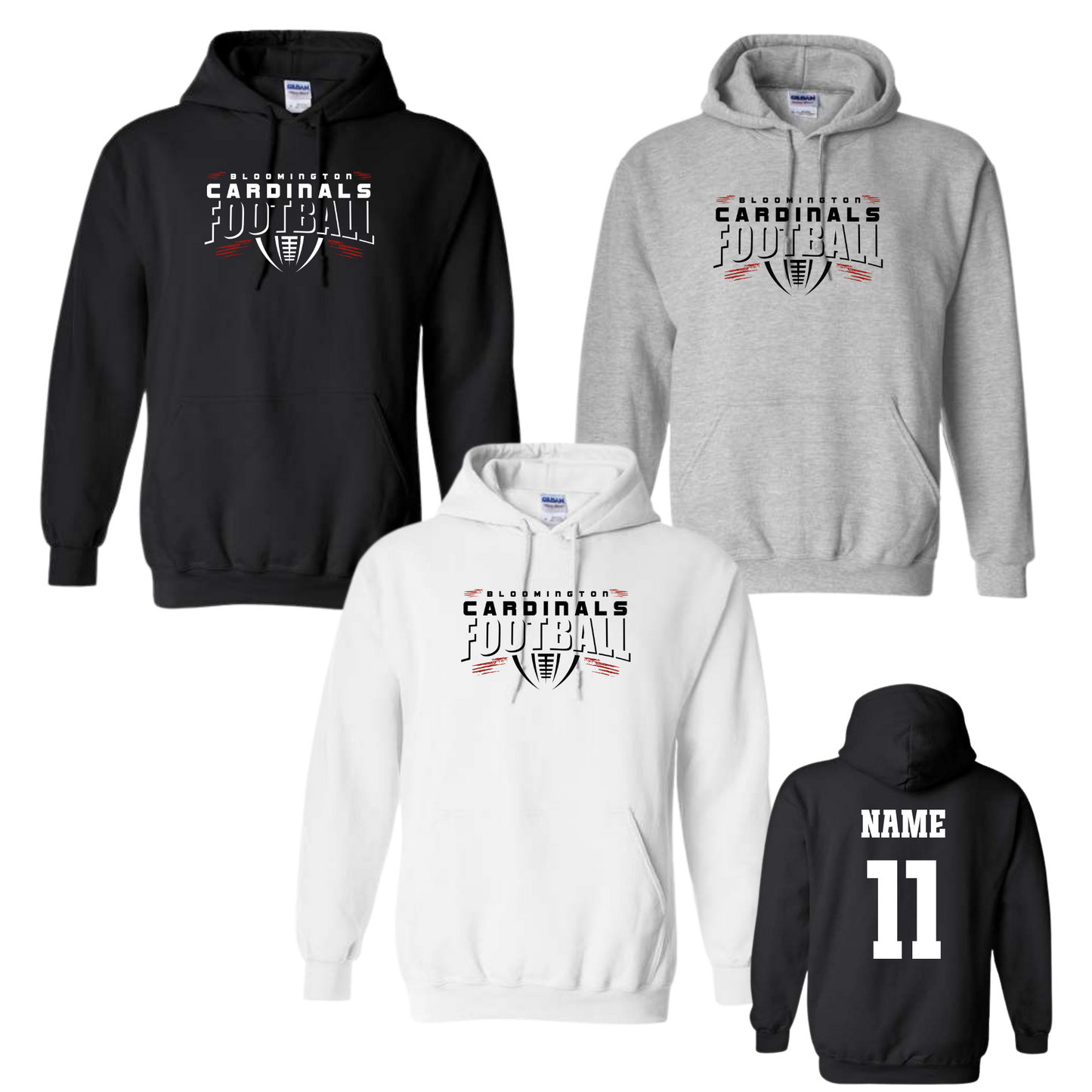 Distressed Cardinals Football