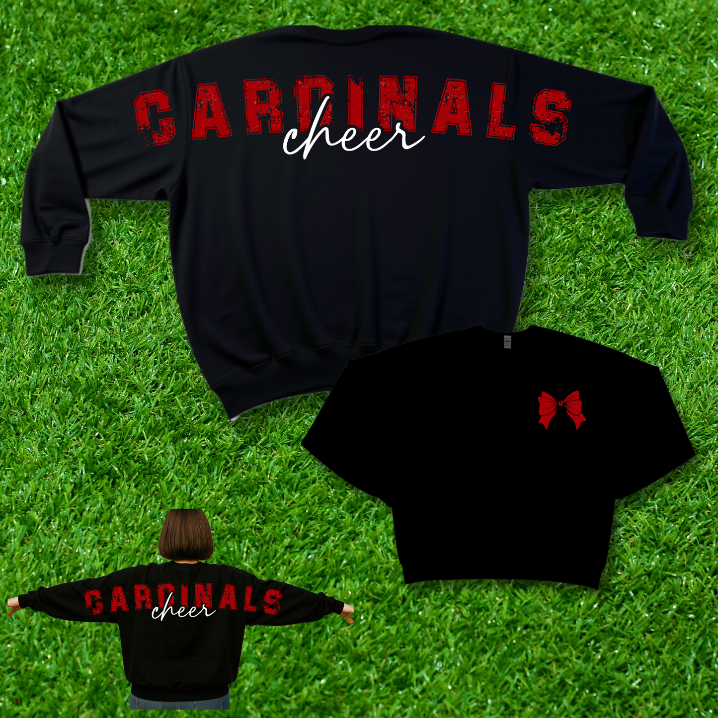 Big Cardinals Cheer Crewneck