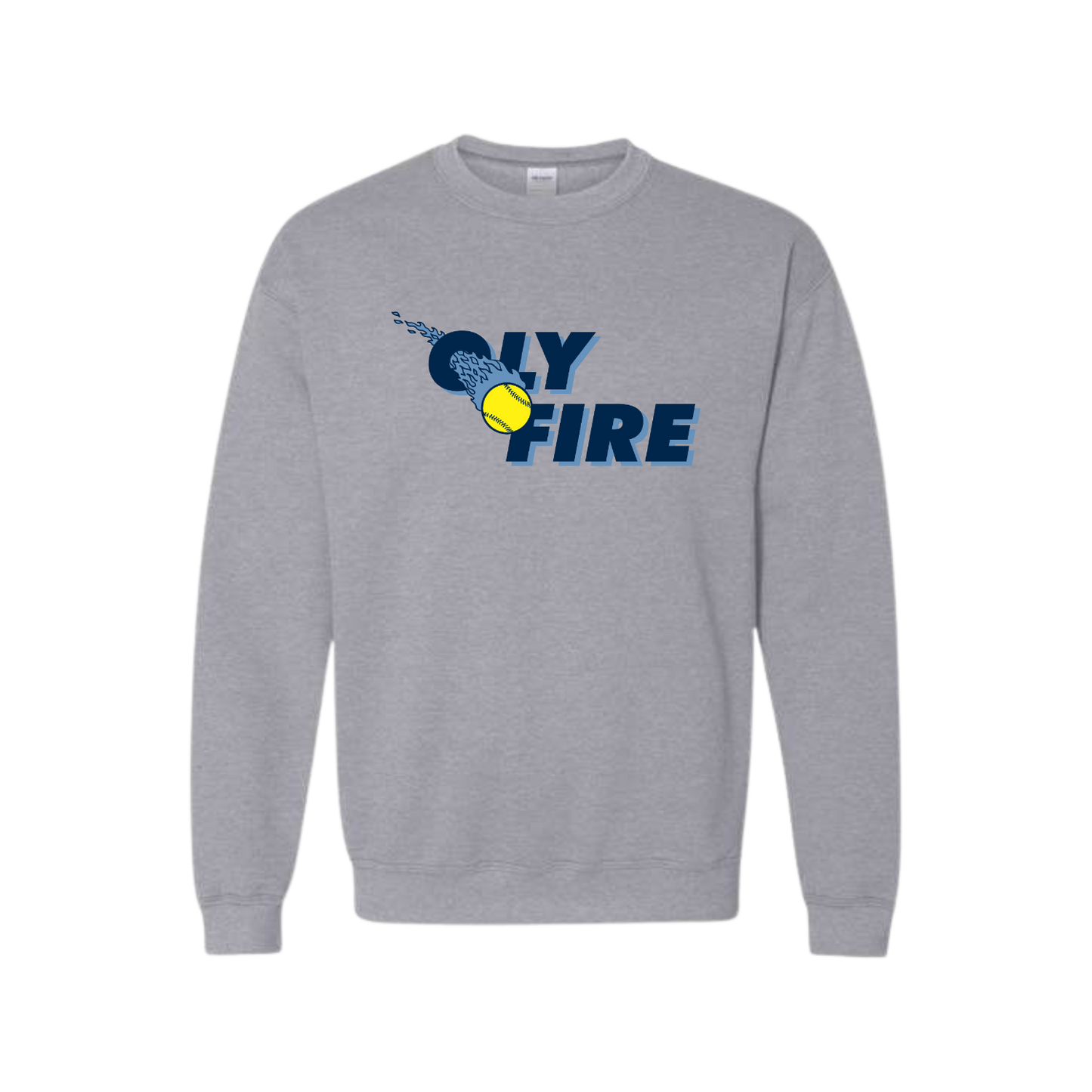 Oly Fire Grey Crewneck