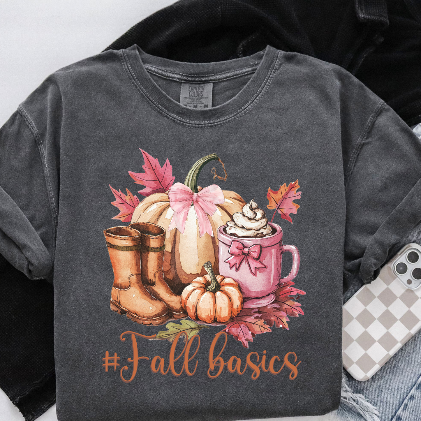 22"x72" Pink Fall Pre-Made Gang Sheet