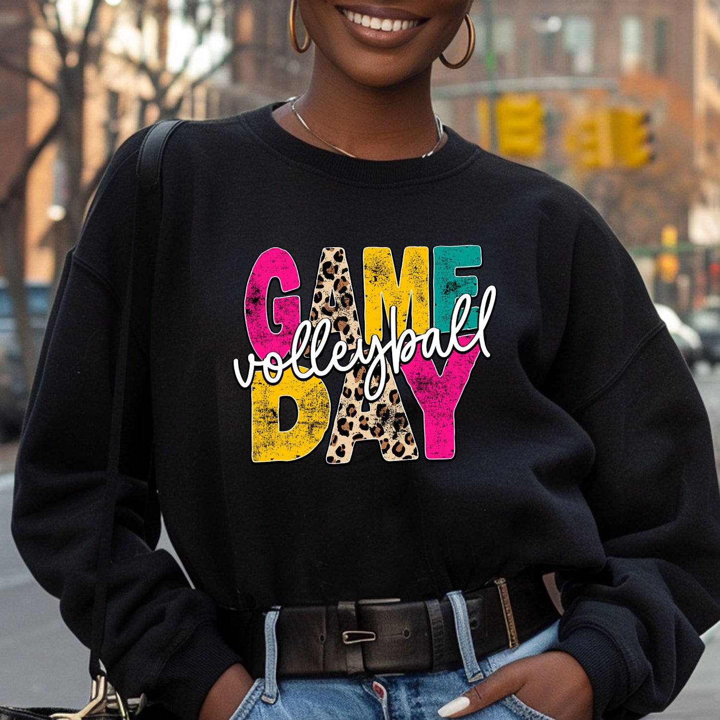 22"x72" Pre-Made Volleyball Game Day Gang Sheet