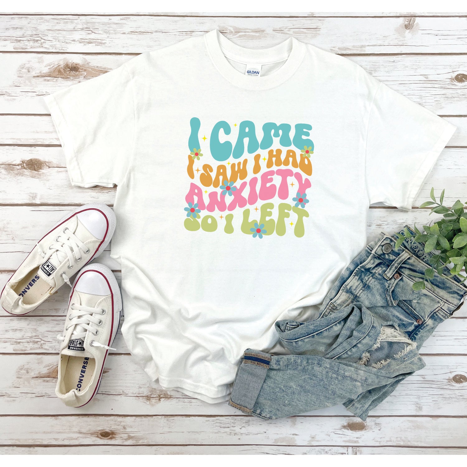 I Came. I Saw. I Had Anxiety So I Left T-Shirt. I Came. I Saw. I Had Anxiety So I Left T-Shirt.