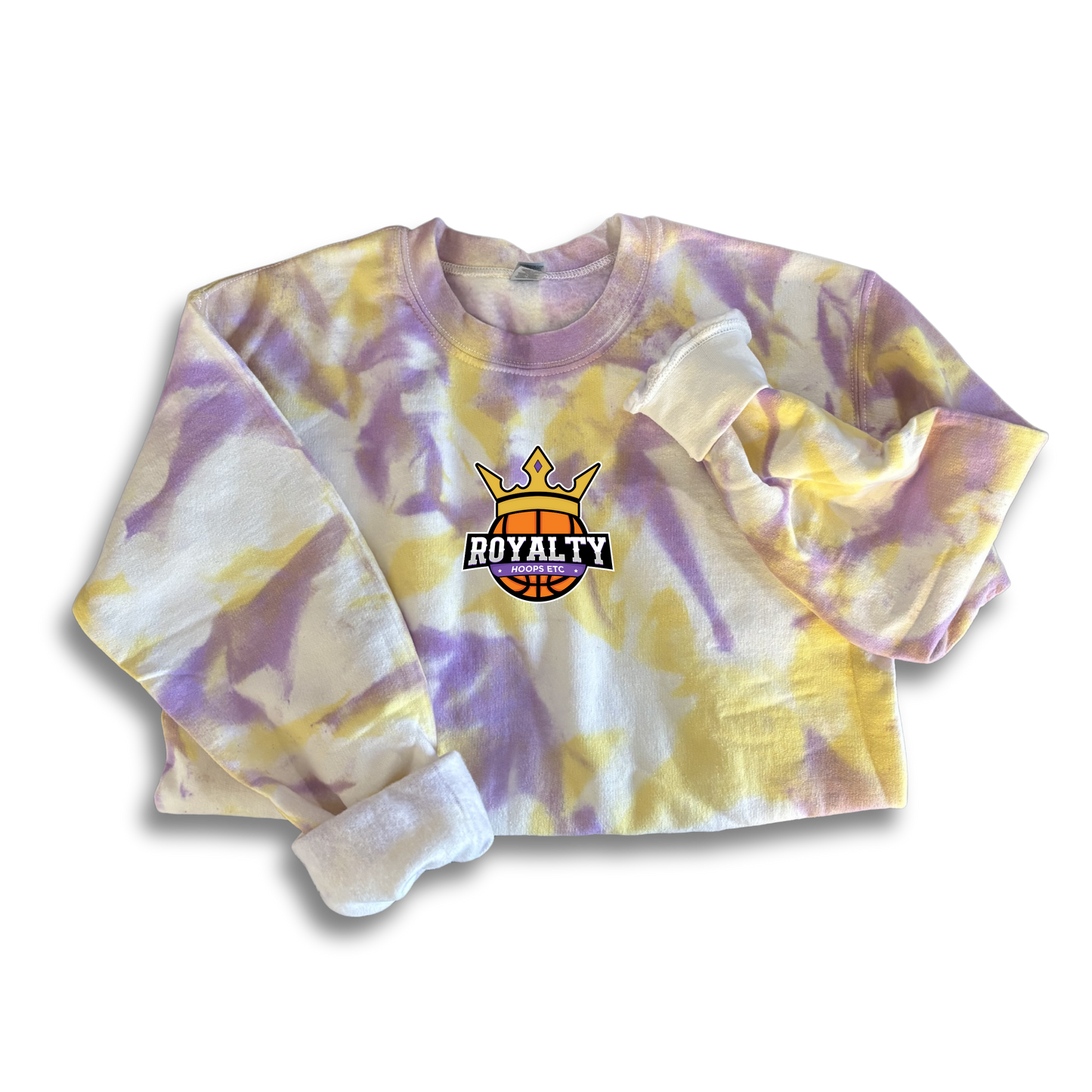 Royalty Hoops Tie Dyed OG Crewneck