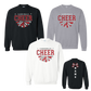 Glitter Pom Cardinals Cheer