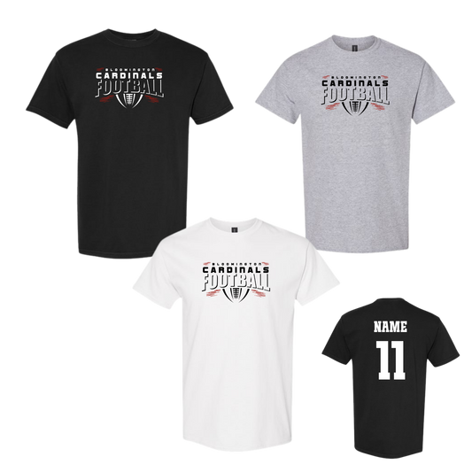 Distressed Cardinals Football