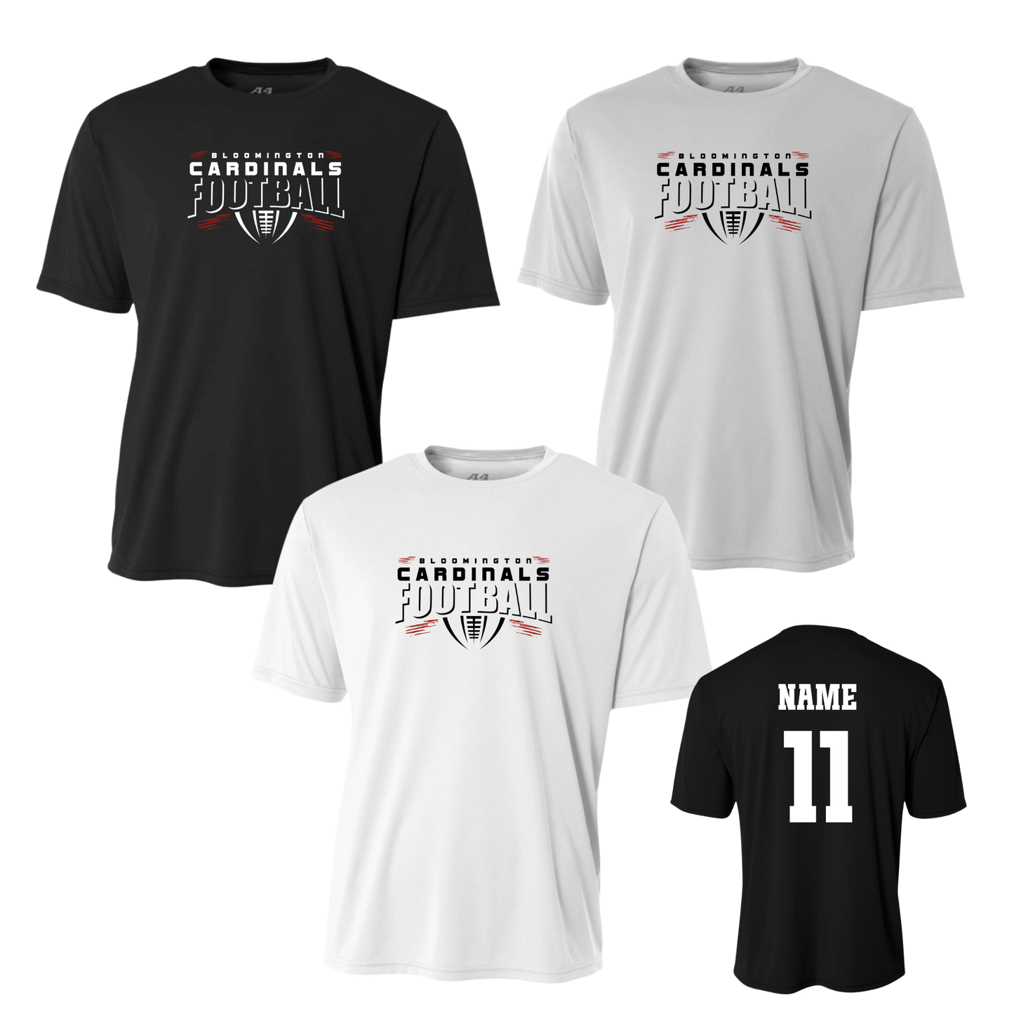 Distressed Cardinals Football