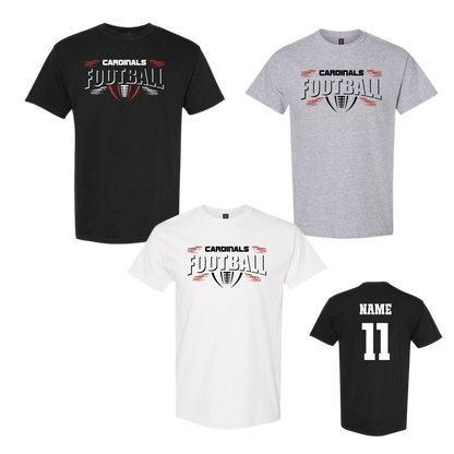 Distressed Cardinals Football
