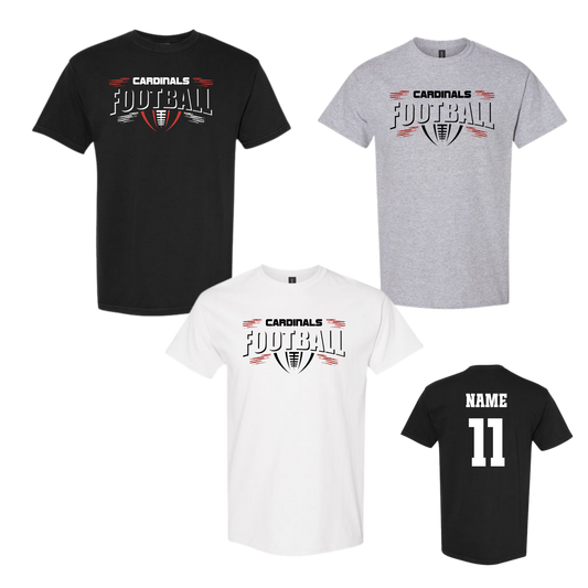Distressed Cardinals Football