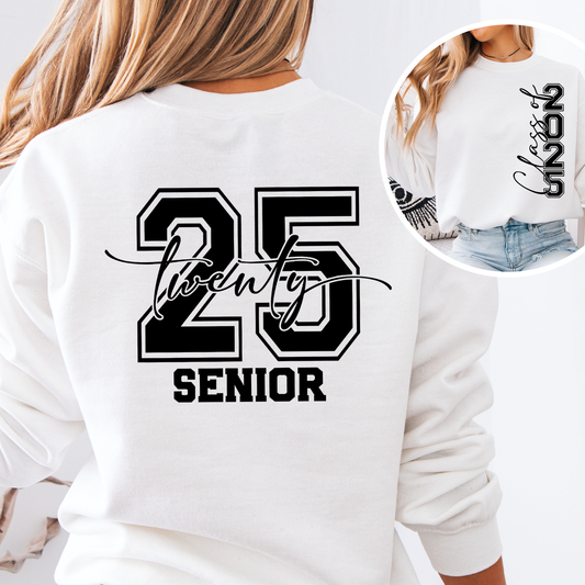 22"x72" Pre-Made Class of 2025 Senior Gang Sheet