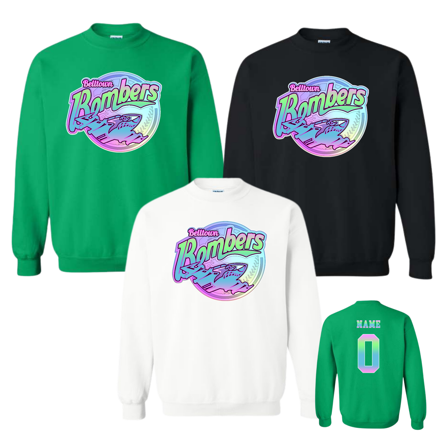 Belltown Bombers Colored Logo