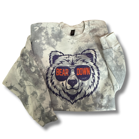 Chicago Bears Tie-Dyed Crewneck