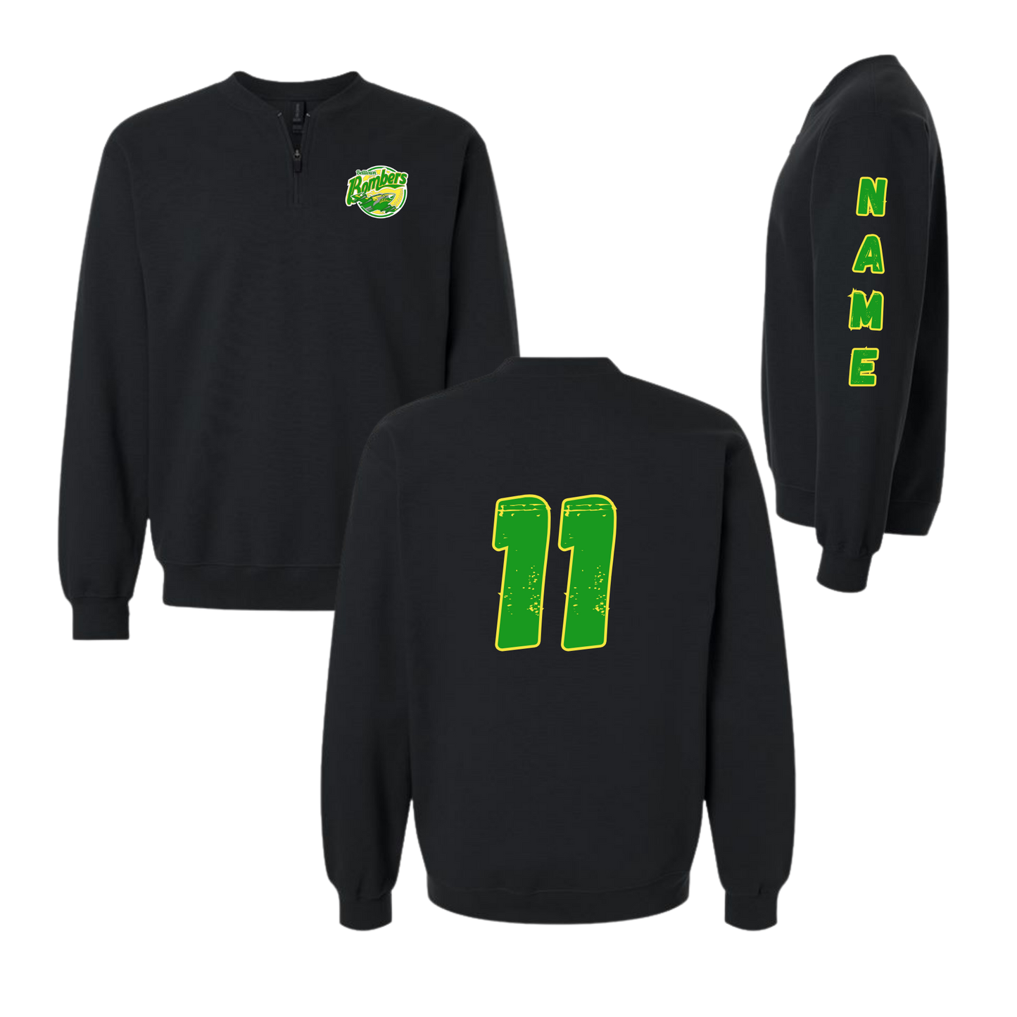 Bombers Qtr Zip