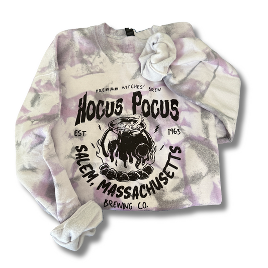 Hocus Pocus Tie Dyed Crewneck