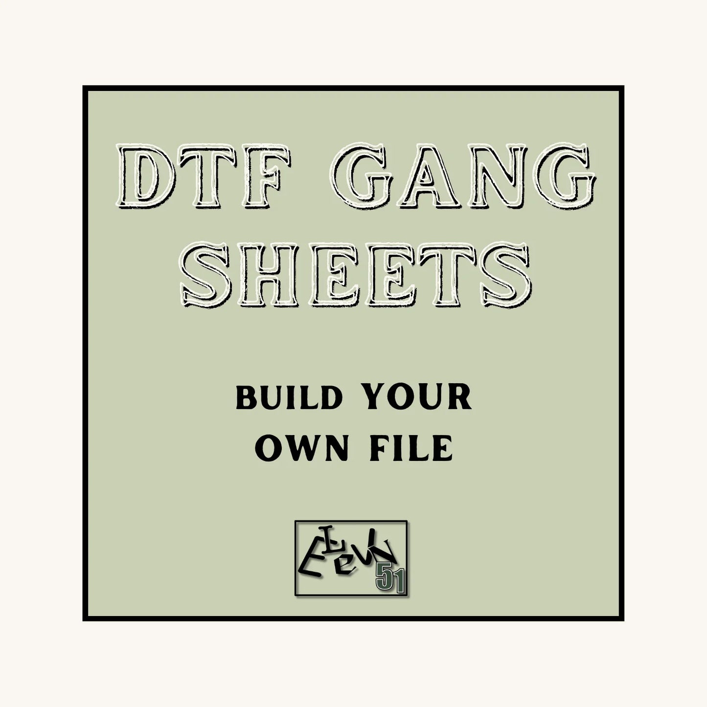 Build a DTF Gang Sheet