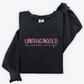 Undiagnosed, But Somethin' Ain't Right Lightweight Black Crewneck