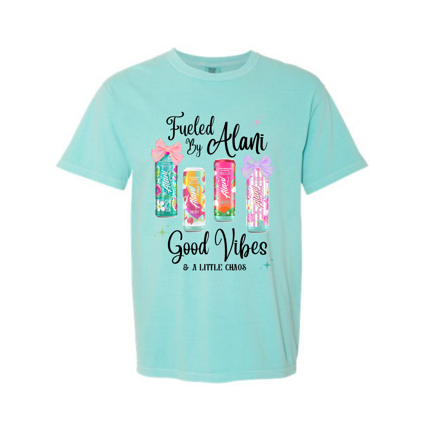Fueled By Alani, Good Vibes & Chaos Oversized T-Shirt