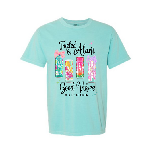 Fueled By Alani, Good Vibes & Chaos Oversized T-Shirt