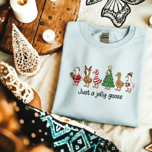 Just a Jolly Goose Crewneck