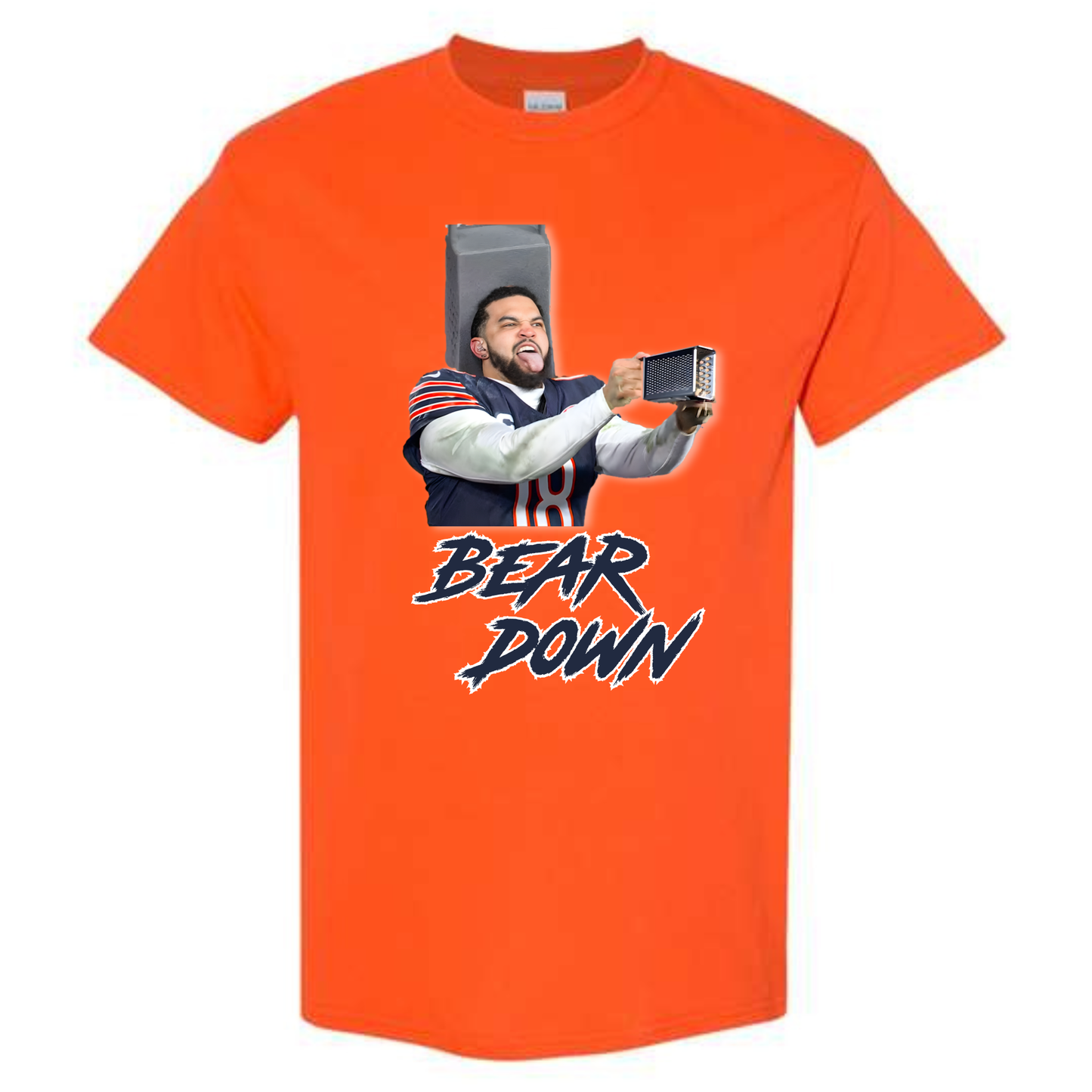 Bear Down Cheese Head Tee