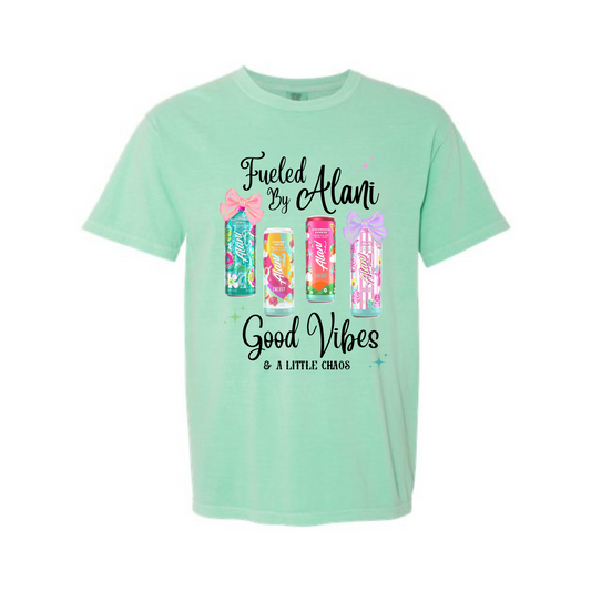 Fueled By Alani, Good Vibes & Chaos Oversized T-Shirt