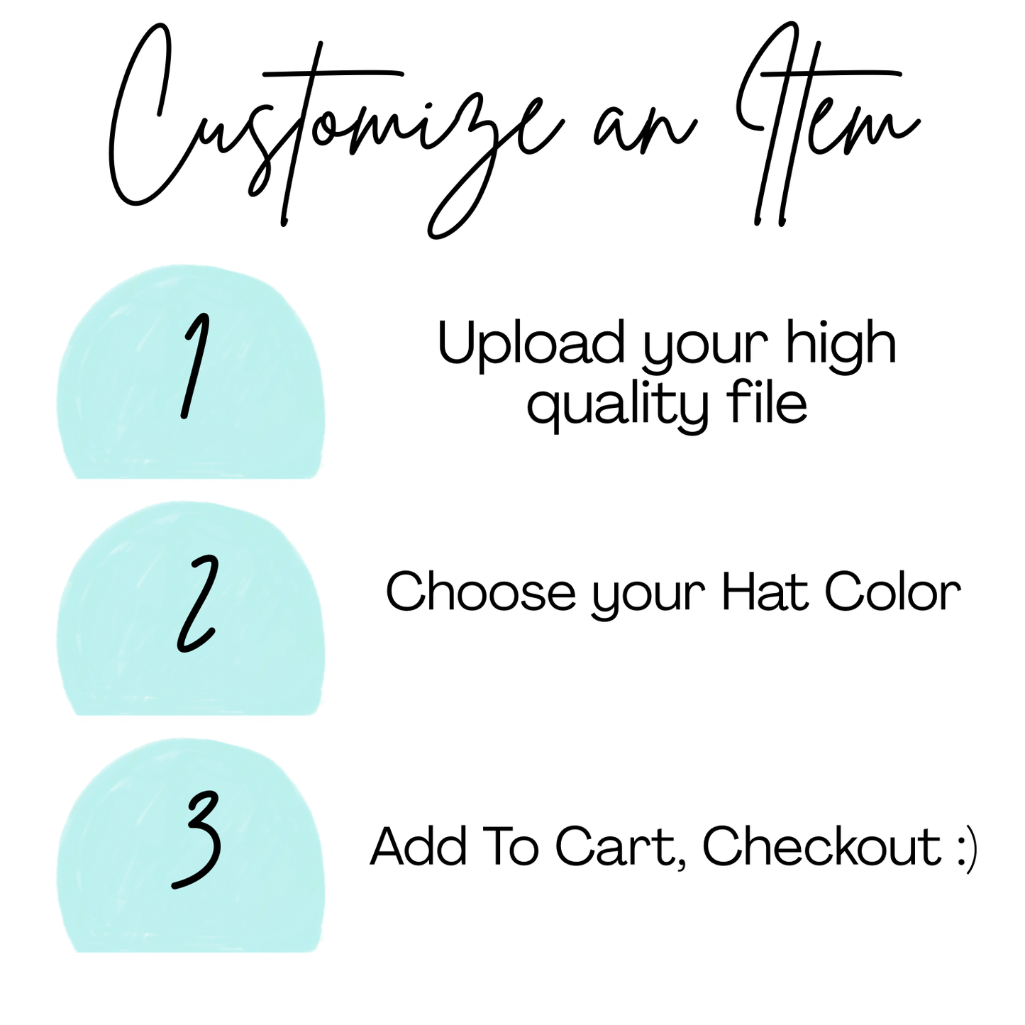 Customizable Trucker Hat