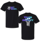 Royalty Hoops "Train Like Royalty" Blue Ombre