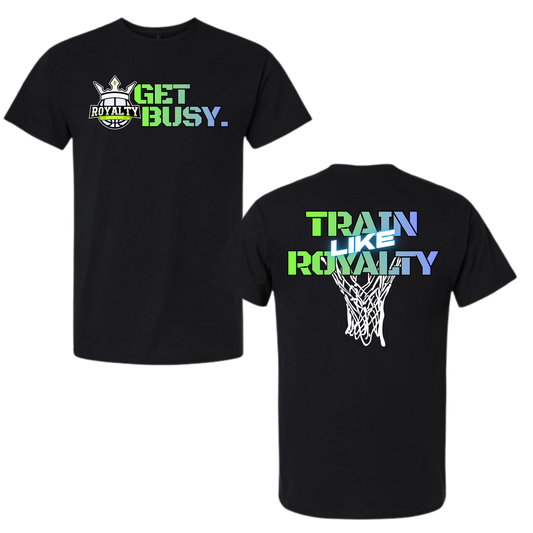 Royalty Hoops "Train Like Royalty" Green Ombre