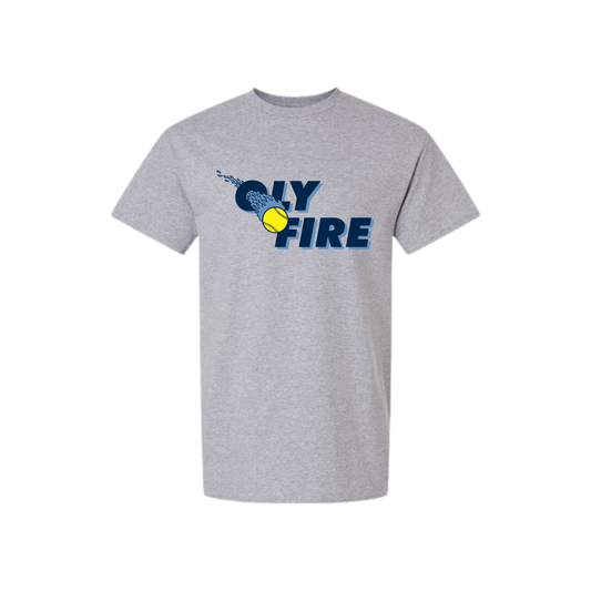 Oly Fire Grey T-Shirt