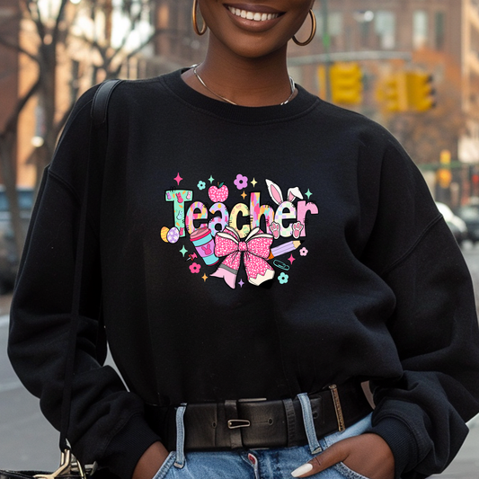 22"x72" Pre-Made Spring Holiday's Teacher Variety Gang Sheet