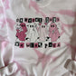 Pink Halloween Tie Dye Crewneck