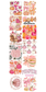 22"x72" Pink Fall Pre-Made Gang Sheet