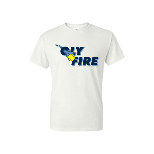 Oly Fire White T-Shirt