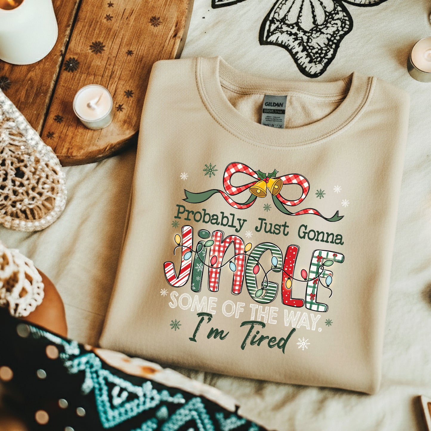 22"x72" Pre-Made Christmas Mix Gang Sheet