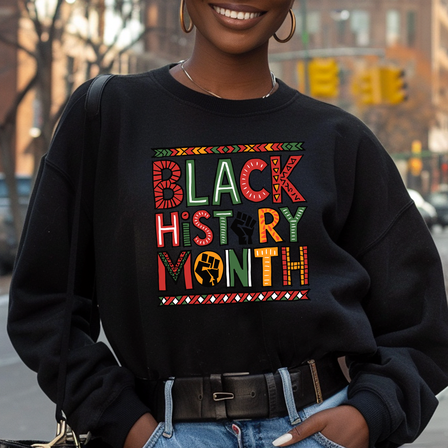 22"x72" Pre-Made Black History Gang Sheet