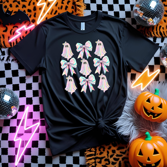 22"x72"  Pre-Made Glowing Halloween Gang Sheet