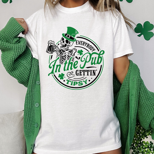 22"x72" Pre-Made St.Patrick's Day Gang Sheet